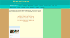 Desktop Screenshot of pictoword.org